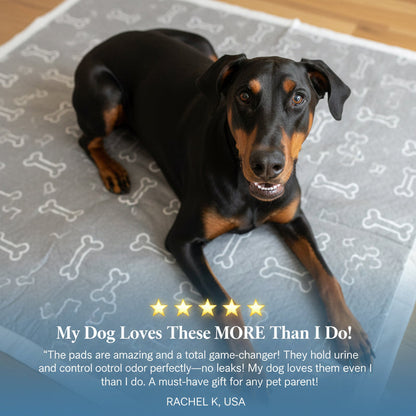 Large Washable Dog Pee Pad for Indoor Training and Floor Protection