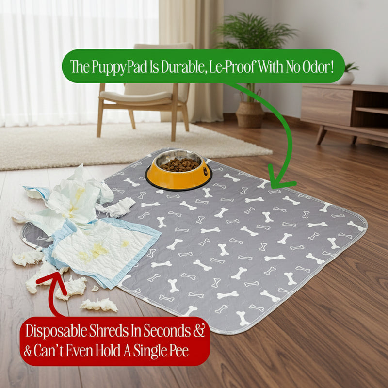 Large Washable Dog Pee Pad for Indoor Training and Floor Protection