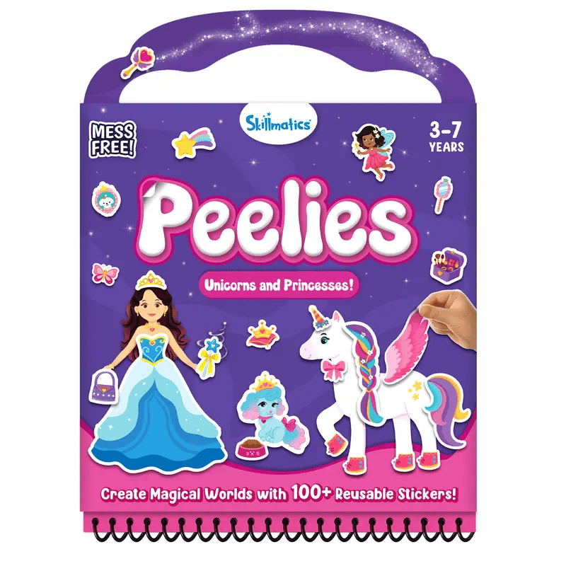 Reusable Sticker Activity Book with 100+ Stickers for Creative Play