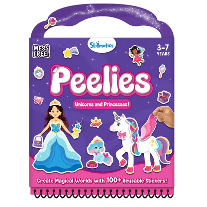 Reusable Sticker Activity Book with 100+ Stickers for Creative Play