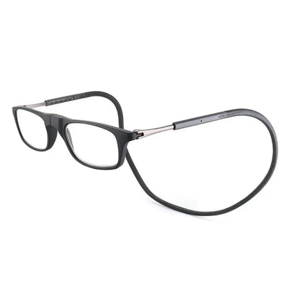 Magnetic Neck-Hanging Reading Glasses with Multiple Lens Strengths