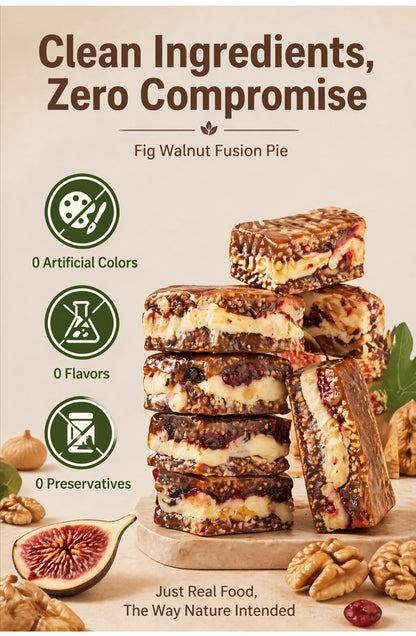 Fig and Walnut Pastry Snack, Two 200 g Bags