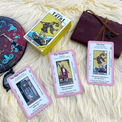 Classic Tarot Learning Card Deck for Beginners