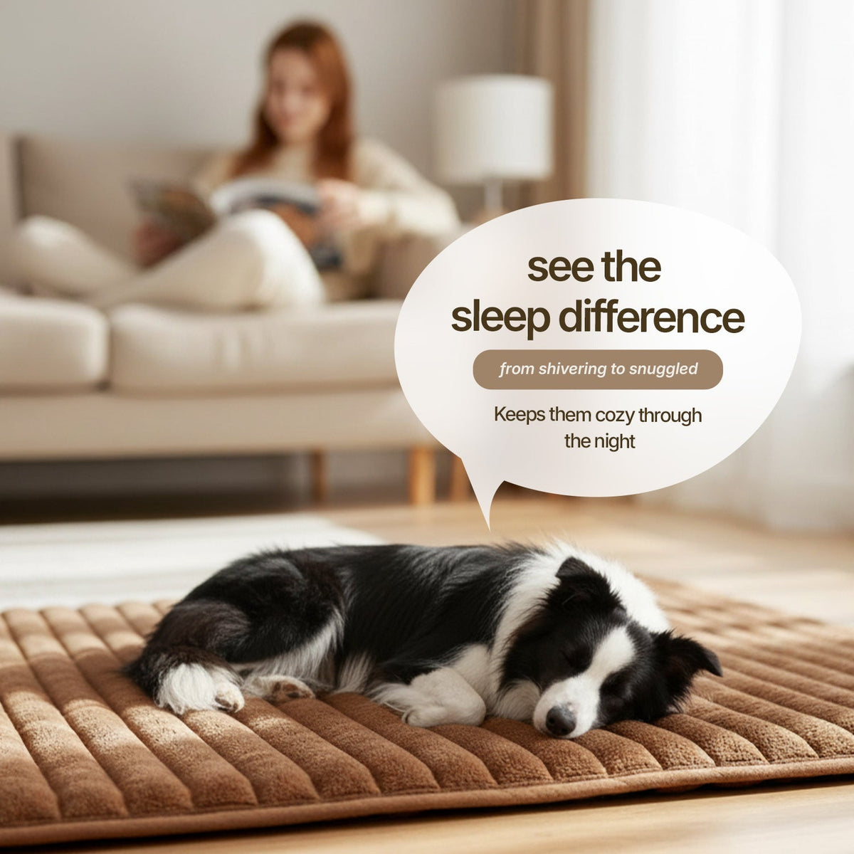 Soft Plush Pet Mat in Two Sizes and Three Colors