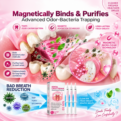 Three-Syringe Temporary Dental Filling Gel Kit