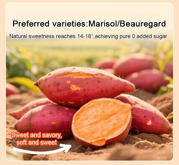 Double-Steamed Dried Sweet Potato, 500 g Pack