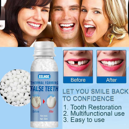 Moldable Temporary Dental Material, Two 30 ml Bottles