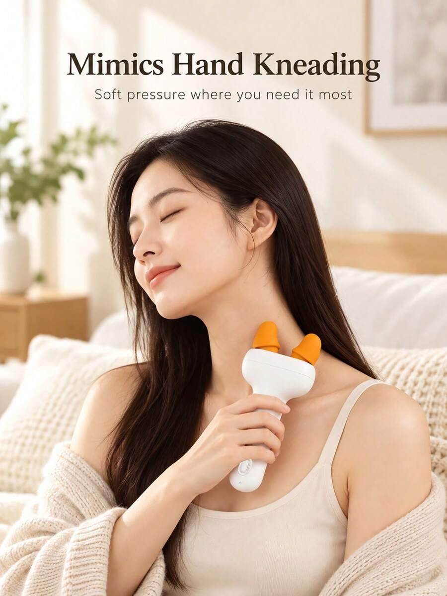 Compact Dual-Finger Kneading Massager