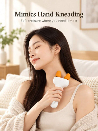 Compact Dual-Finger Kneading Massager