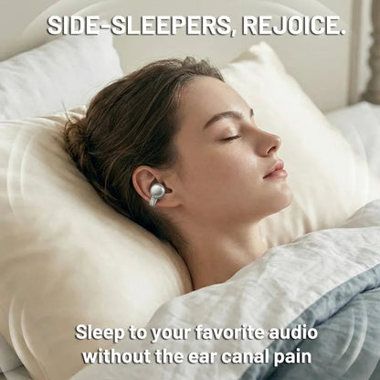 Q10 Dual-Style Bluetooth Earbuds with In-Ear and Clip-On Pairs