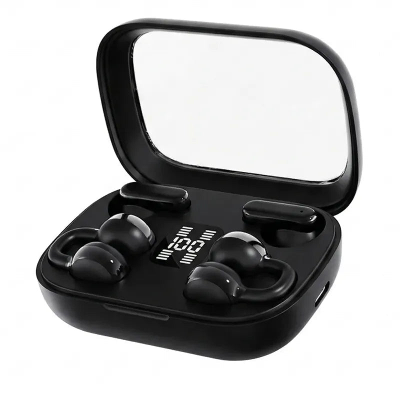 Q10 Dual-Style Bluetooth Earbuds with In-Ear and Clip-On Pairs