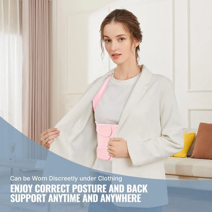 Adjustable Cross-Strap Back Support for Posture Awareness
