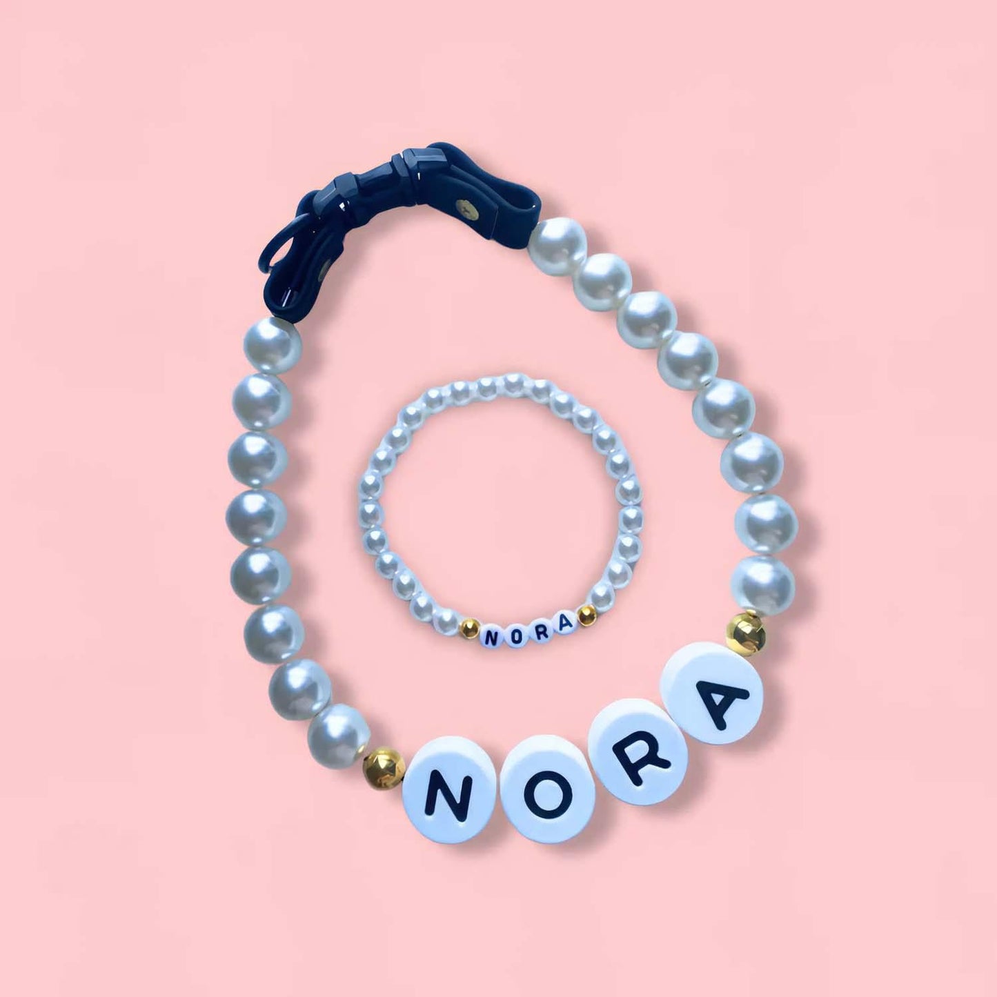 Personalized Pet Name Necklace – Comes with a Free Matching Bracelet
