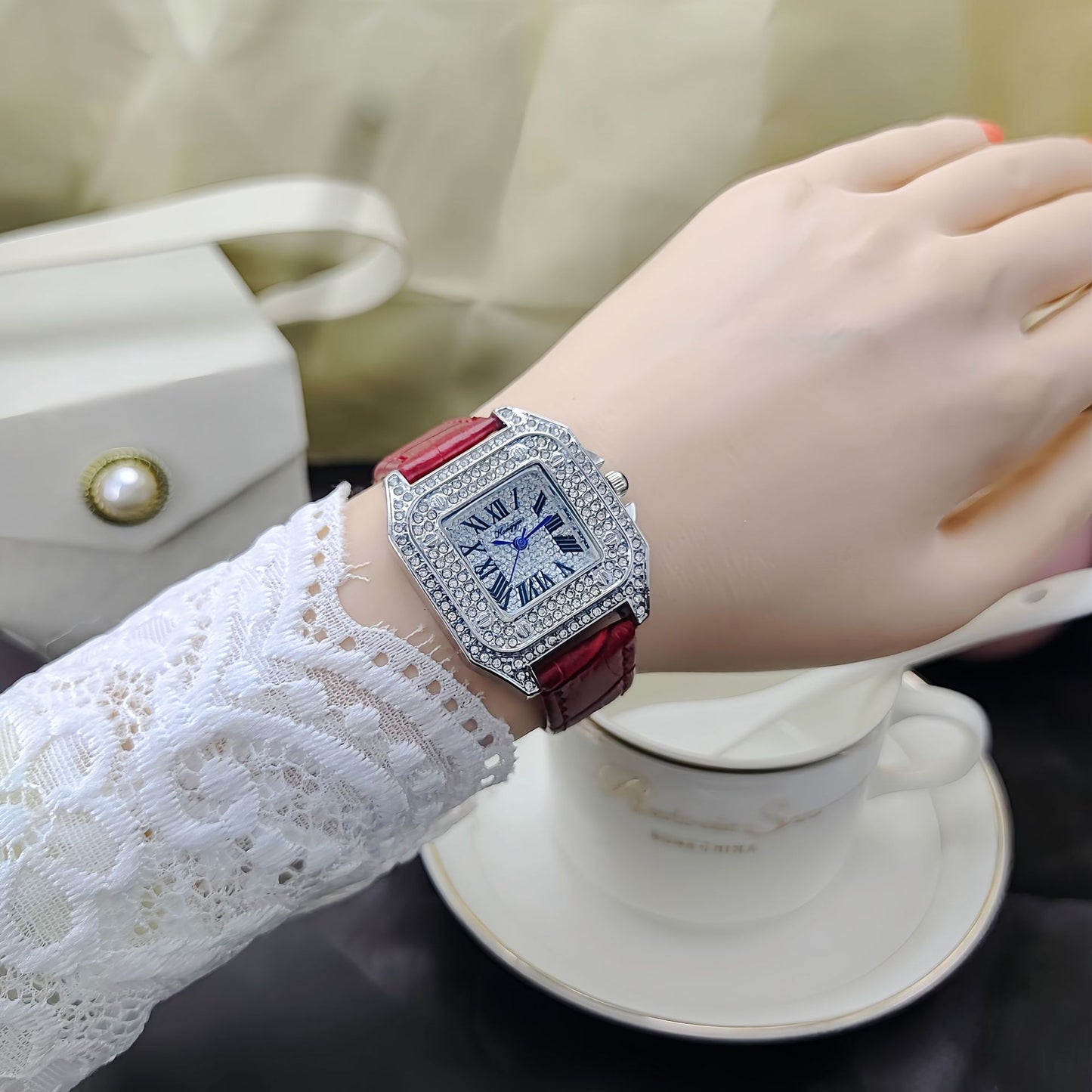 Women's Crystal-Accent Fashion Watch