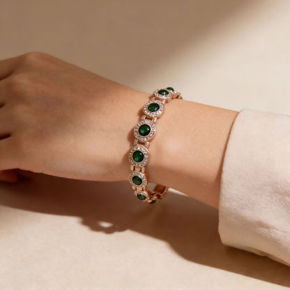 Round Magnetic Stone Bracelet