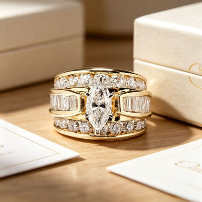 Shiny Neutral Style Ring 2 Pack