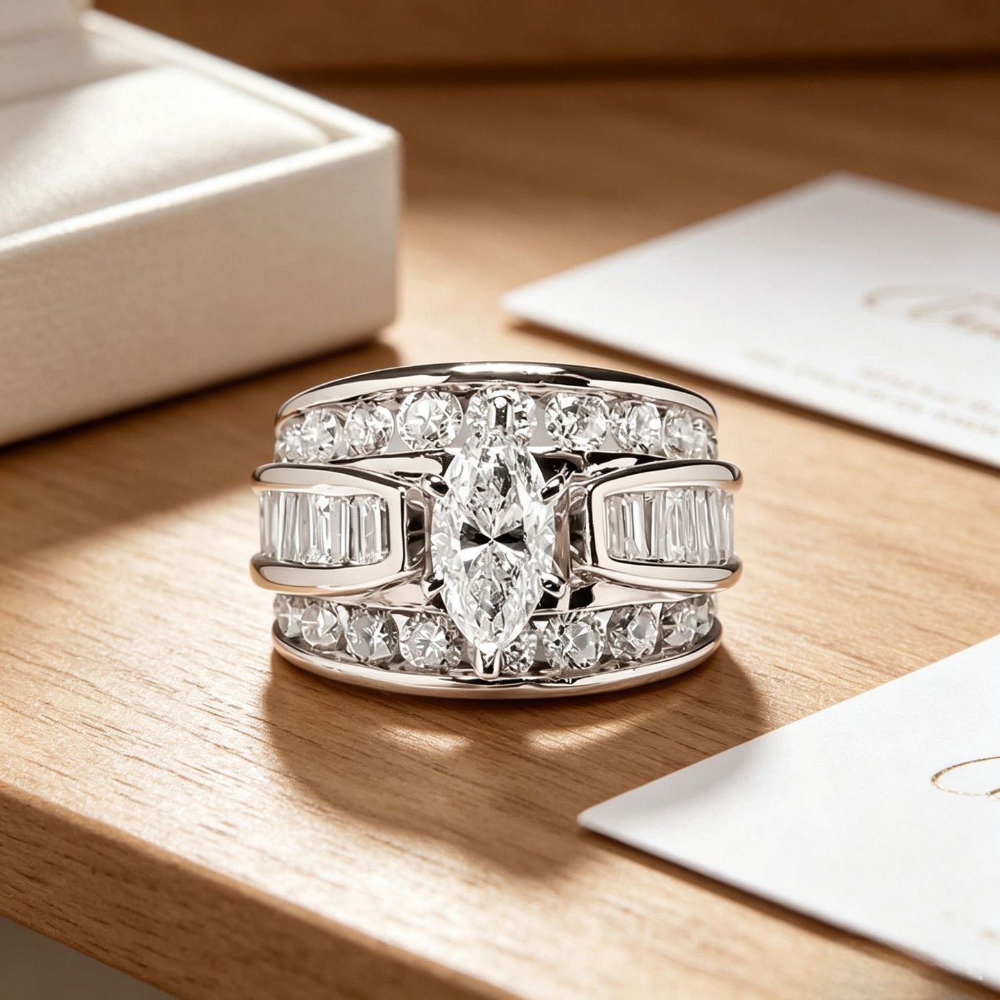 Shiny Neutral Style Ring 2 Pack