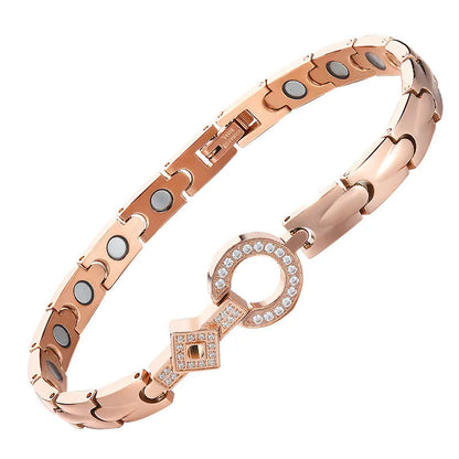 Crystal Magnetic Clasp Bracelet