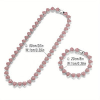 Silver & Pink