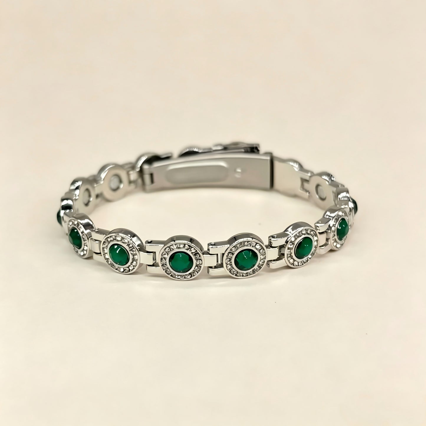 Round Magnetic Stone Bracelet
