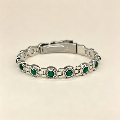 Round Magnetic Stone Bracelet