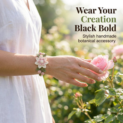 DIY Nature-Inspired Crochet Bracelet Making Kit