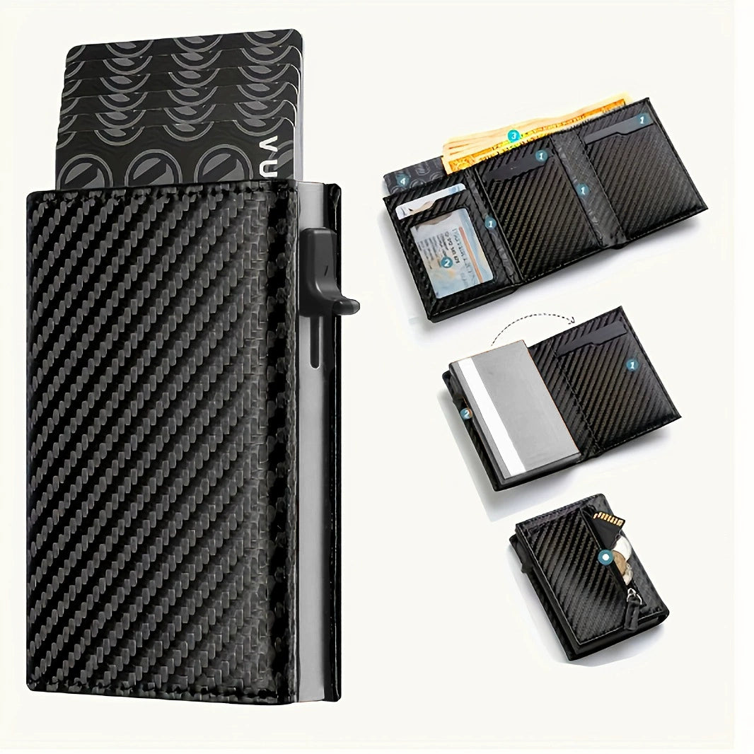 Tri-Fold Pop-Up Card Wallet