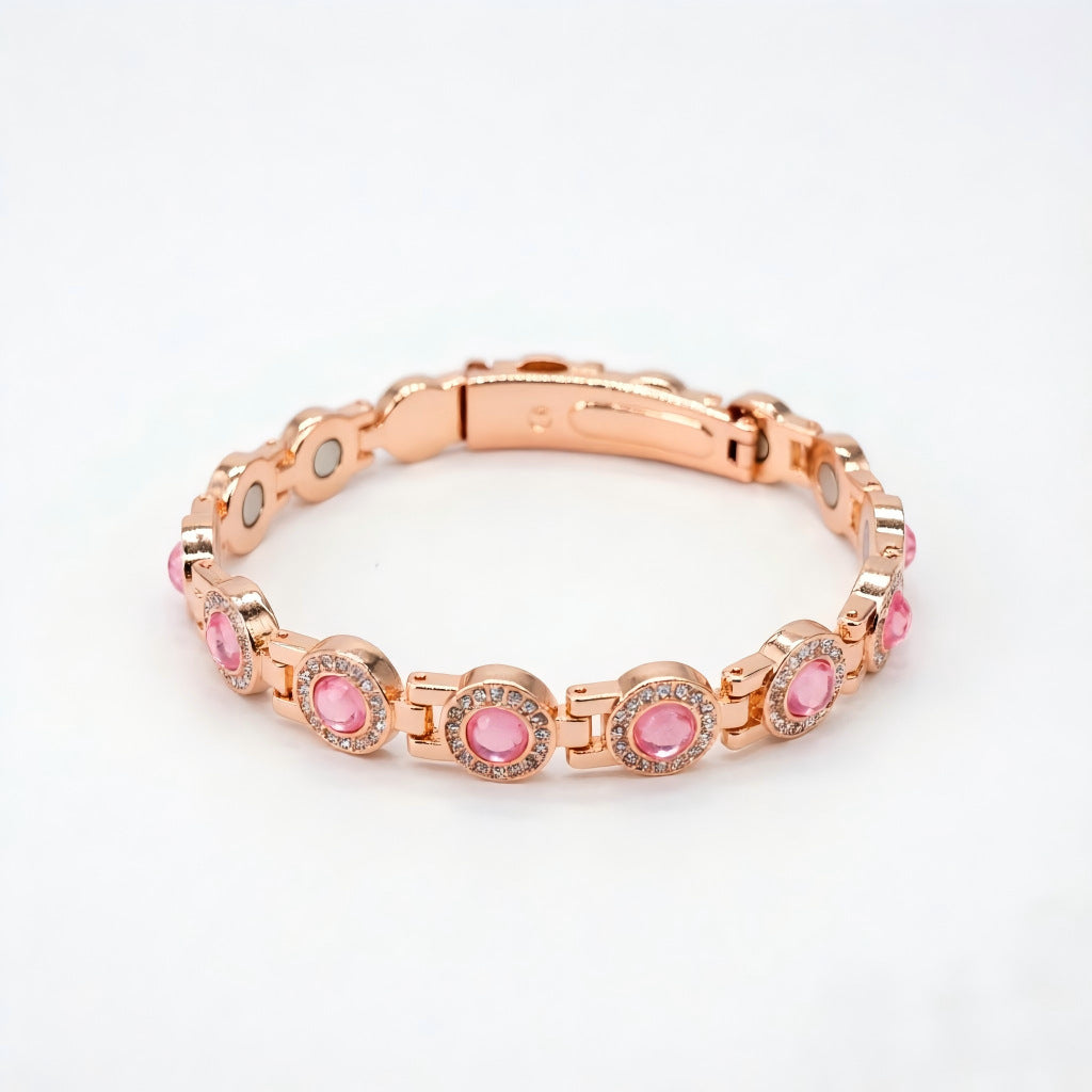 Round Magnetic Stone Bracelet