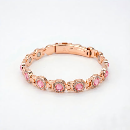 Round Magnetic Stone Bracelet