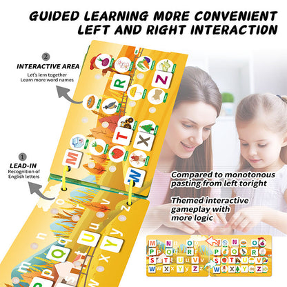Reusable Preschool Busy Book for Early Learning and Quiet Play