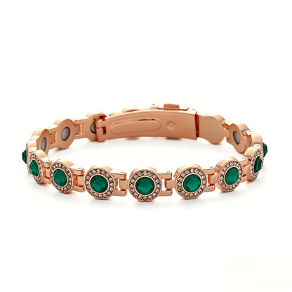 Round Magnetic Stone Bracelet
