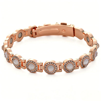 Round Magnetic Stone Bracelet