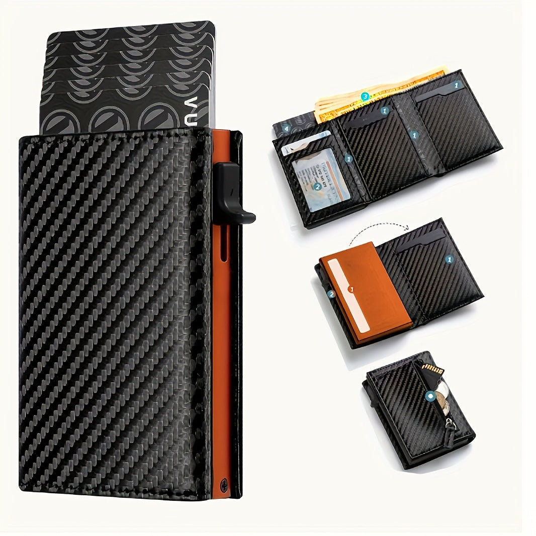 Tri-Fold Pop-Up Card Wallet
