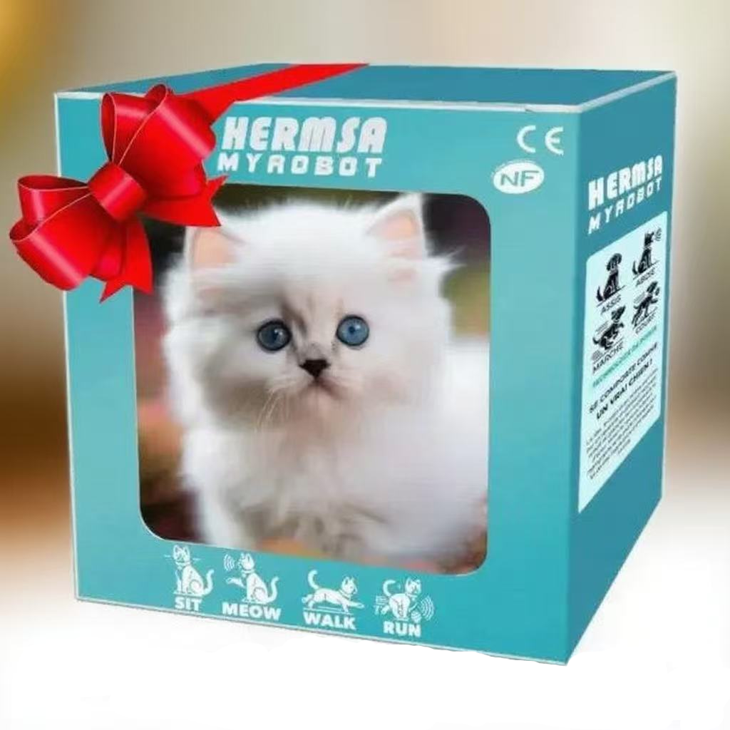 Electronic Plush Pet Toy for Pretend Companion Play