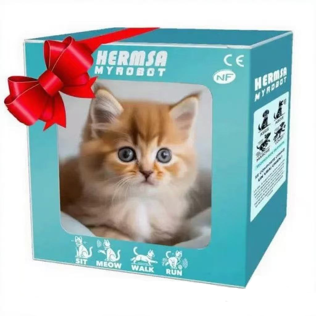 Electronic Plush Pet Toy for Pretend Companion Play
