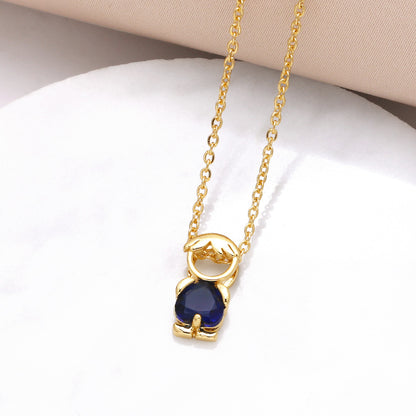 Personalized Boy & Girl Family Pendant Necklace