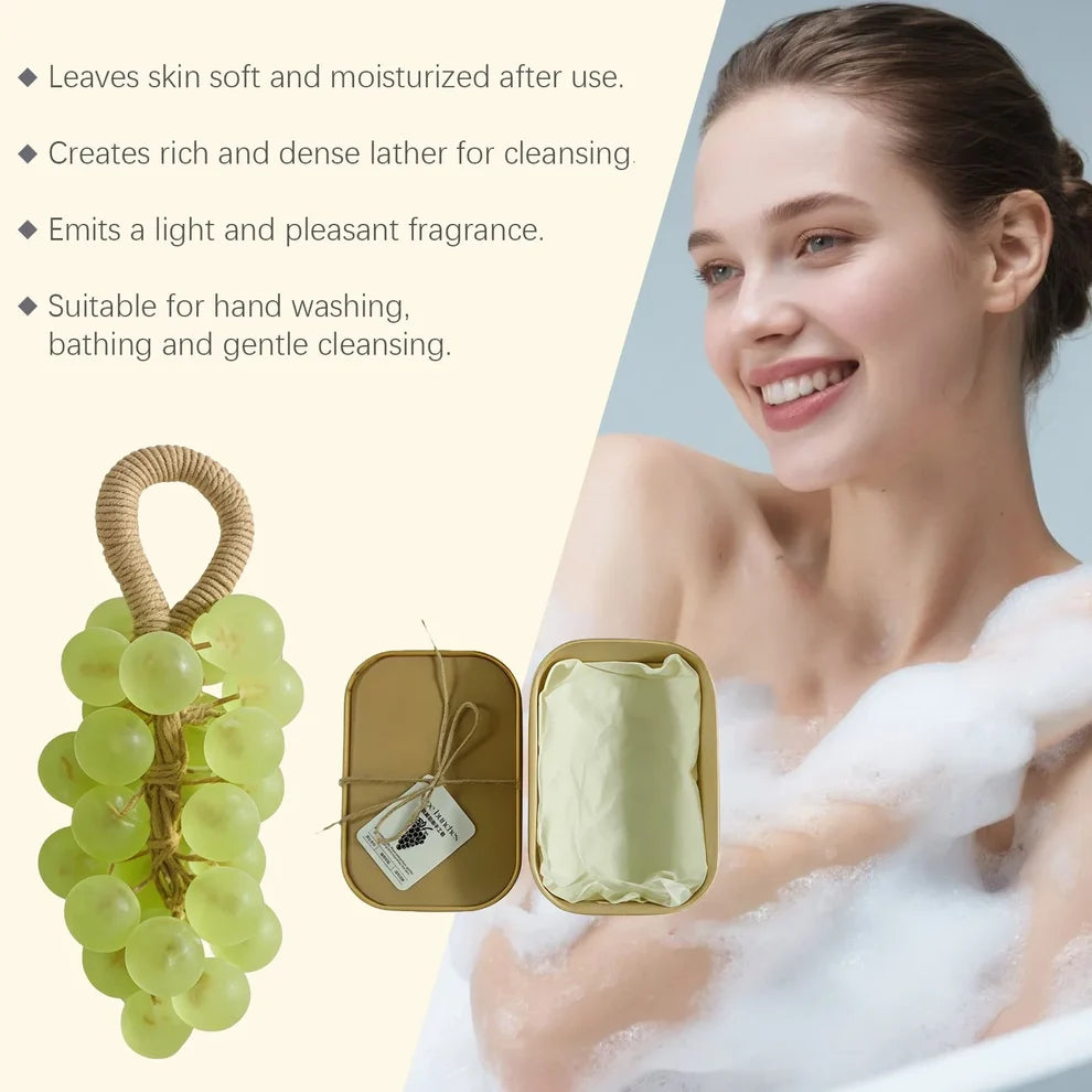 Grape Cluster Hanging Soap Gift Box