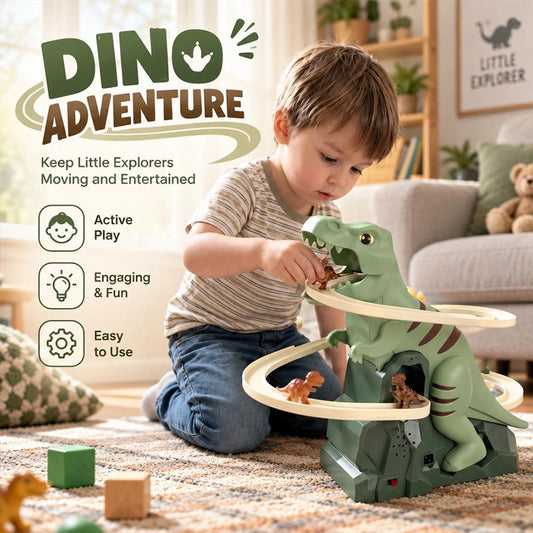 Dinosaur Climbing Track Toy with Nine Dinosaurs