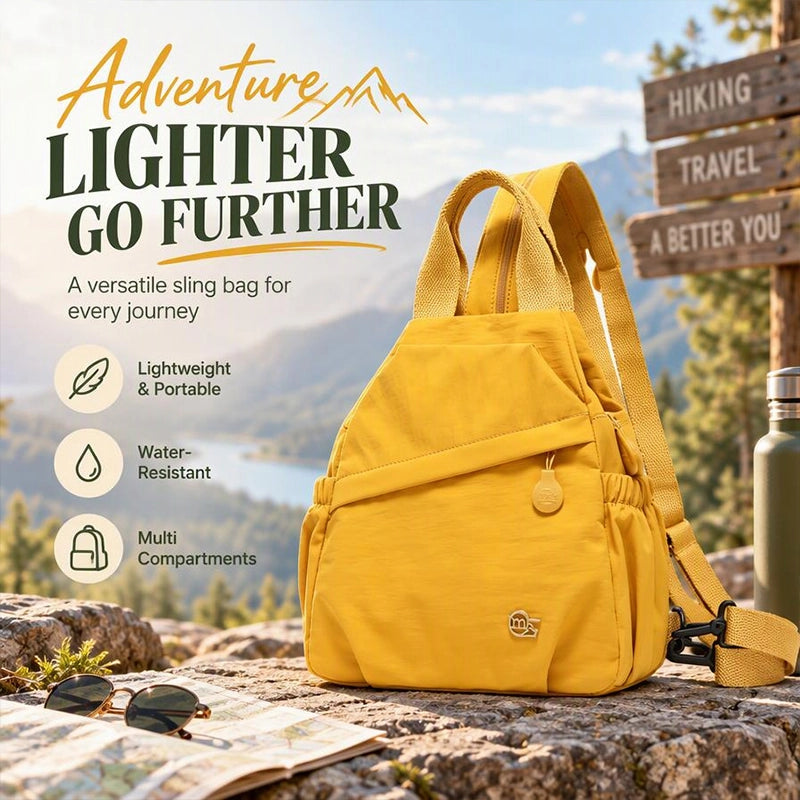 Convertible Everyday Backpack and Shoulder Bag in Four Colors