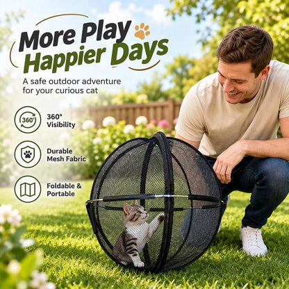 Portable Pet Playpen for Supervised Indoor Play