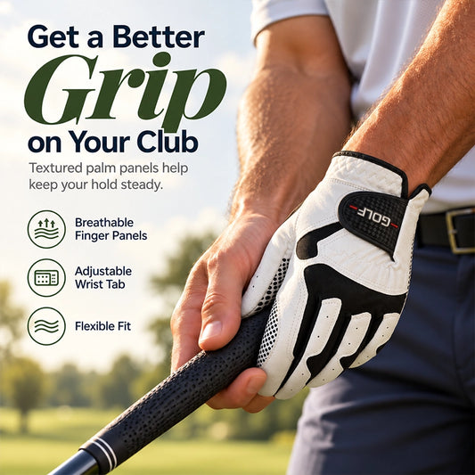 White Golf Glove for Left- or Right-Hand Wear