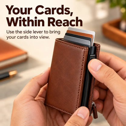 Tri-Fold Pop-Up Card Wallet — view 1