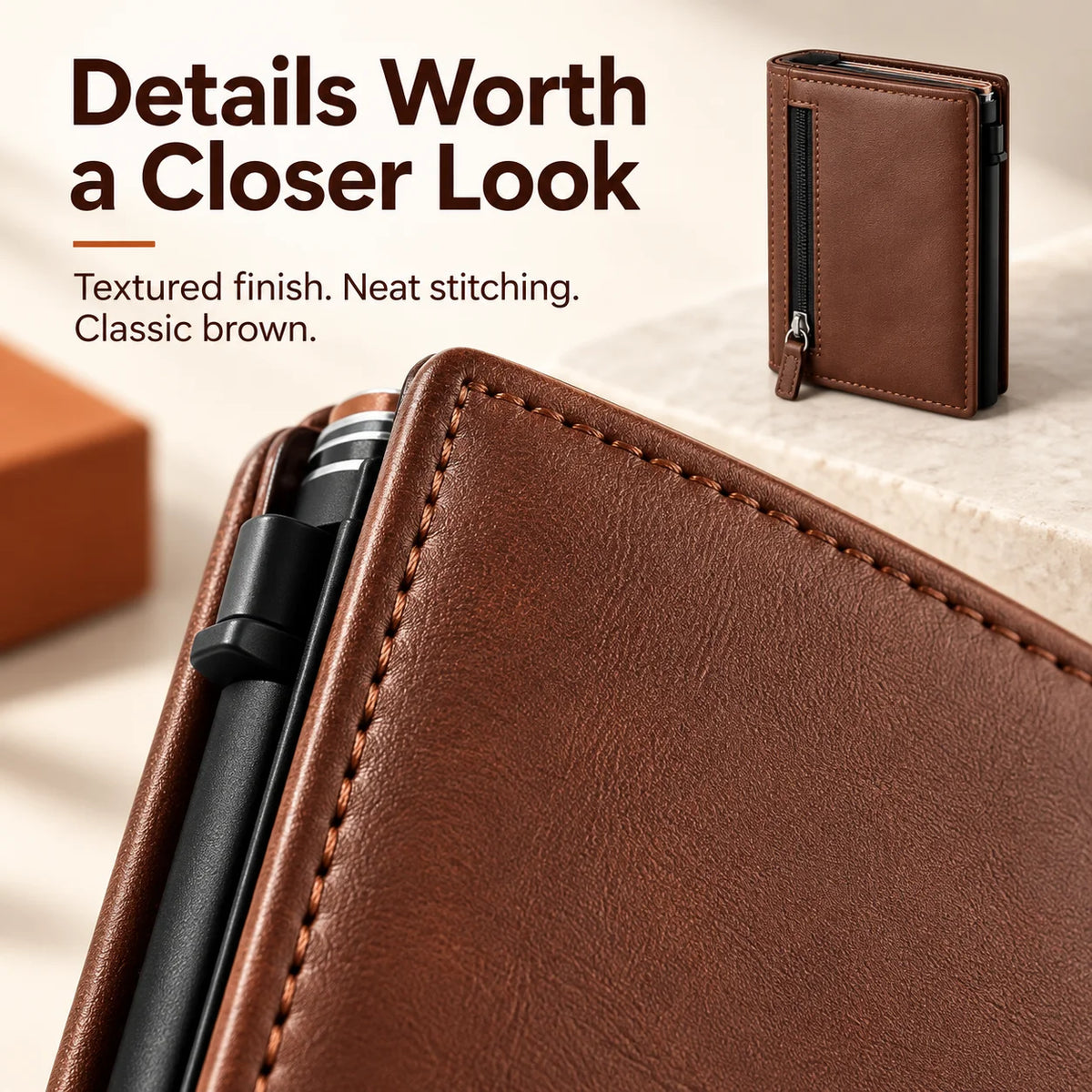 Tri-Fold Pop-Up Card Wallet — view 2