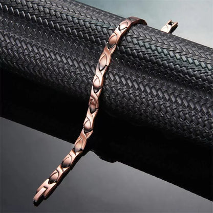Copper Magnetic Anklet
