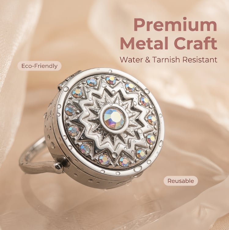 Lip Balm Ring – Refillable Lip Balm Holder