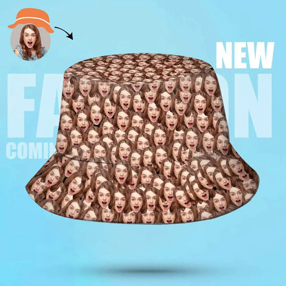 Custom Bucket Hat Unisex Outdoor Summer Cap Hiking Beach Sports Hats Gift for Lover Multiple Styles
