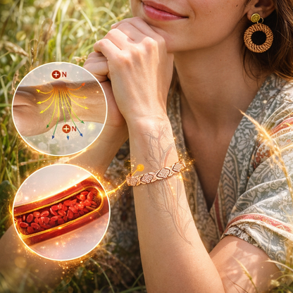 Flower Copper Bracelet