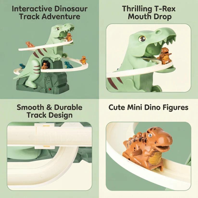 Dinosaur Climbing Track Toy with Nine Dinosaurs