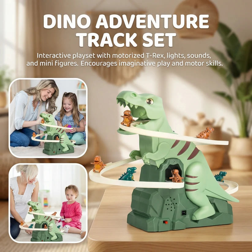 Dinosaur Climbing Track Toy with Nine Dinosaurs