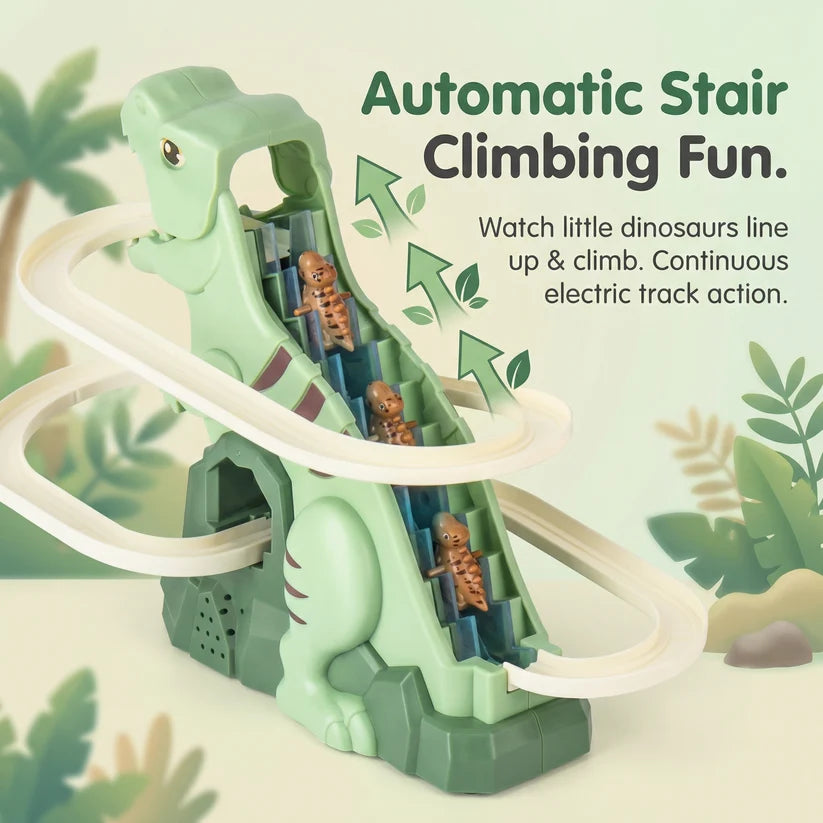 Dinosaur Climbing Track Toy with Nine Dinosaurs
